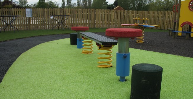 Playground Flooring Specialists in Church End